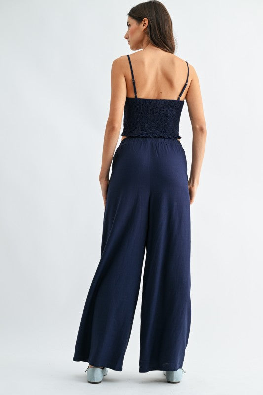 Flora Navy Set