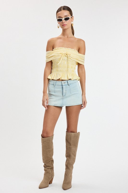 Daisy Tube Top