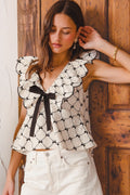 SCALLOP BOW TOP