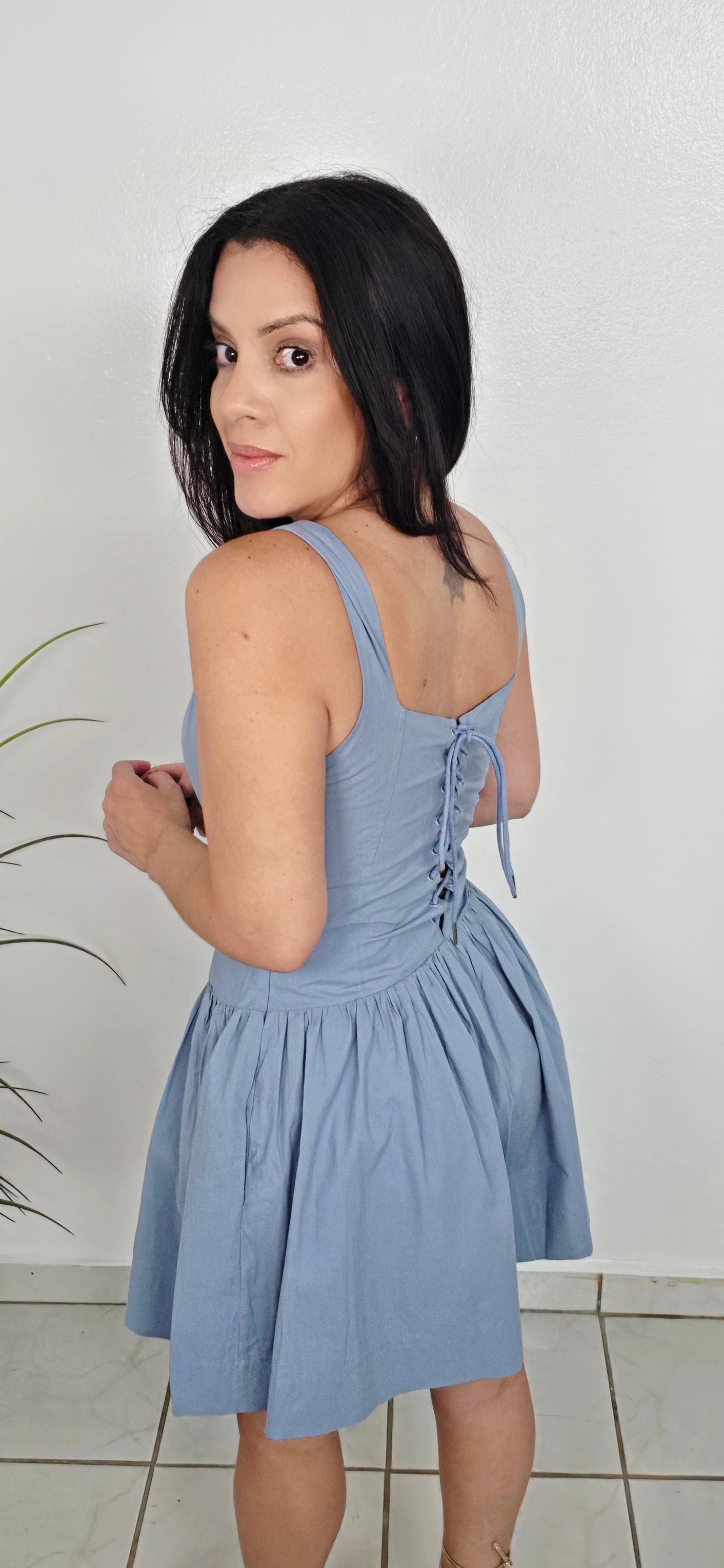 Blue Haven Romper