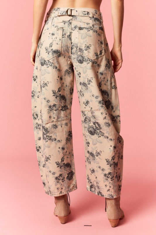 Bloom Barrel Jeans