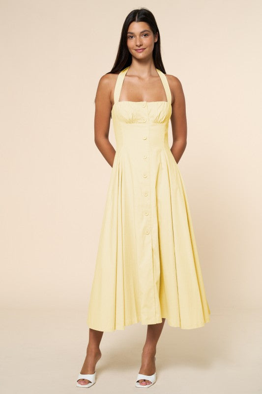 Butter Halter Maxi