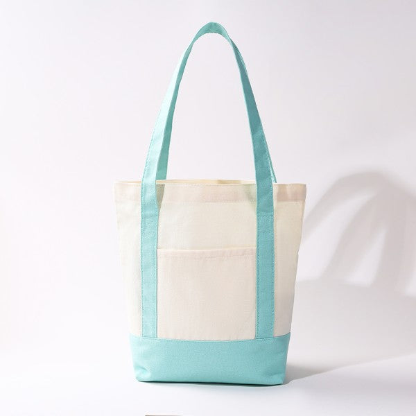 Mint Tote & Scarf Set