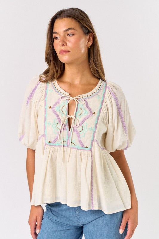 Luna Boho Top