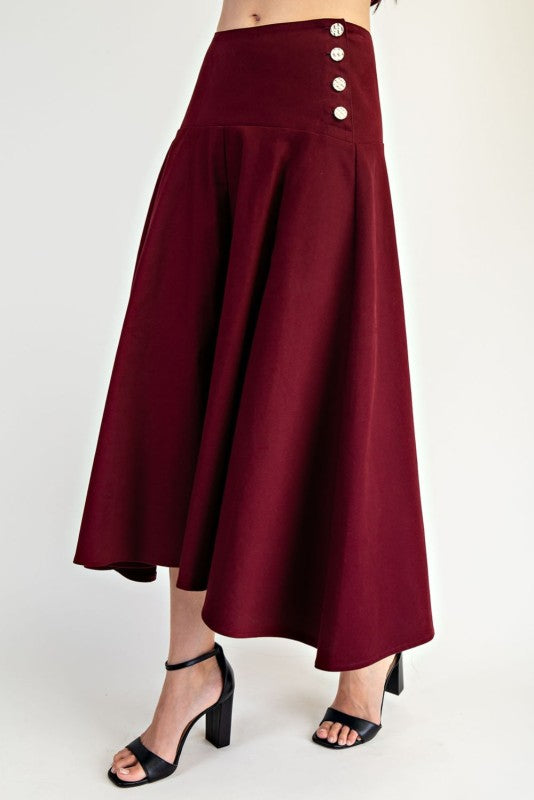 Merlot Chic Two-Piece Set