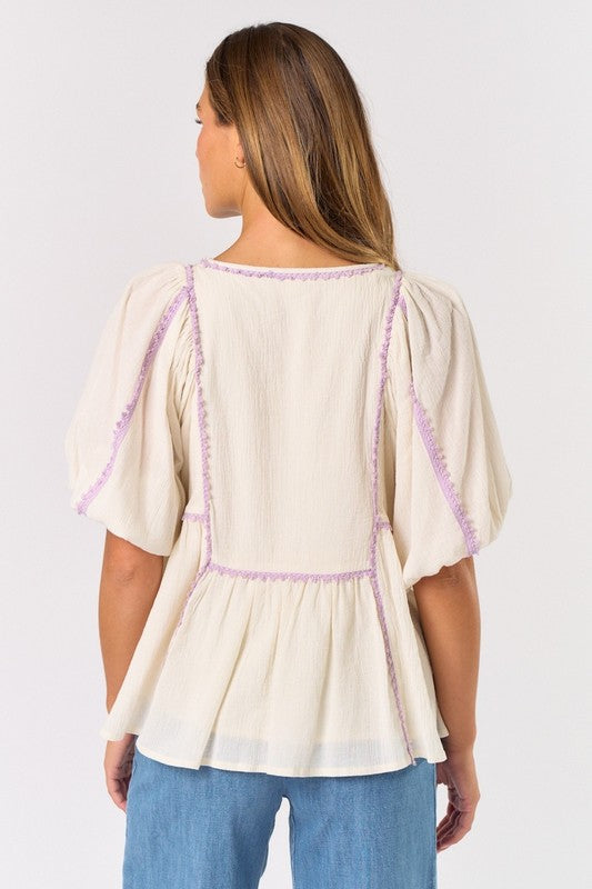 Luna Boho Top