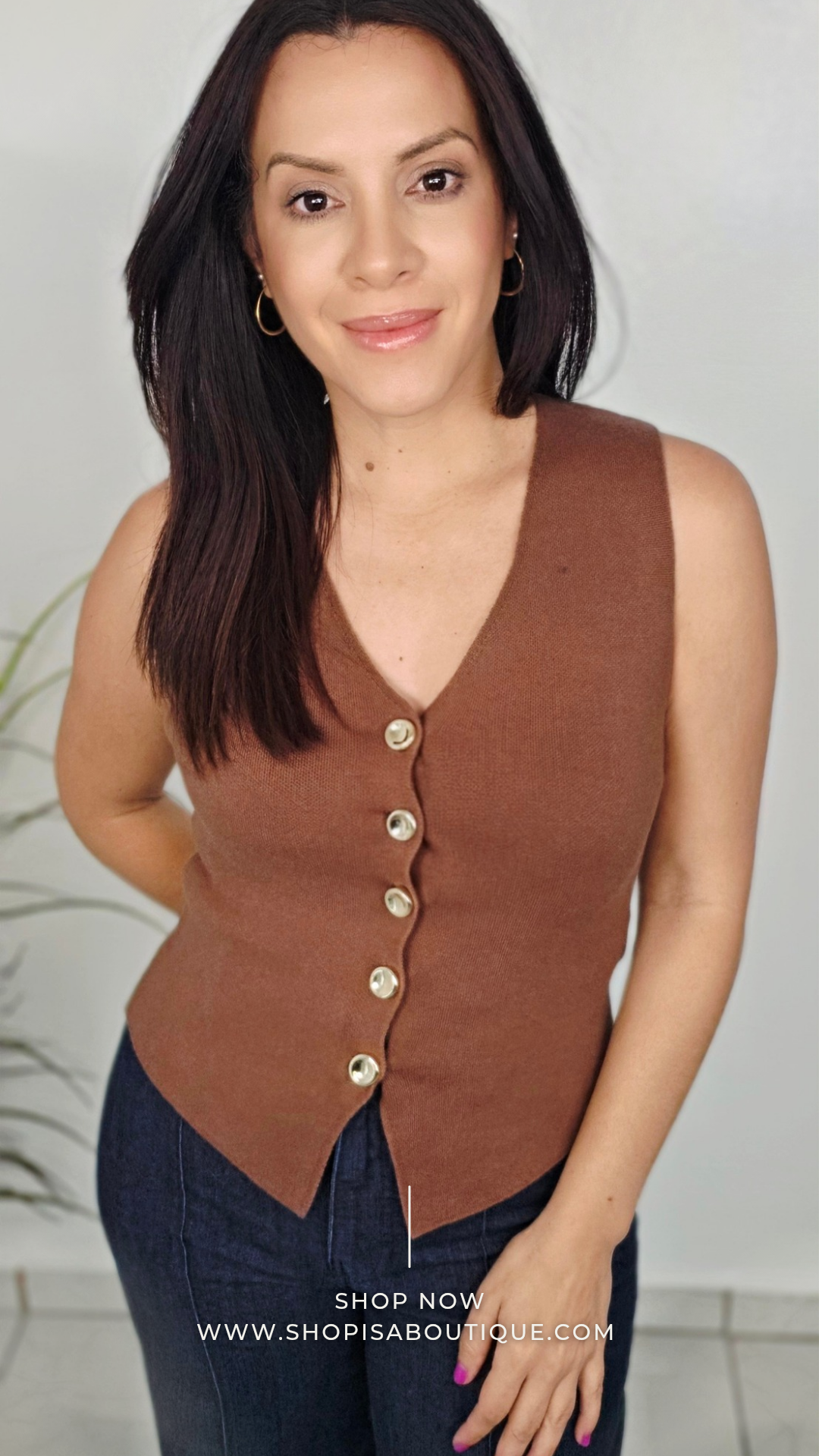 Mocha Vest