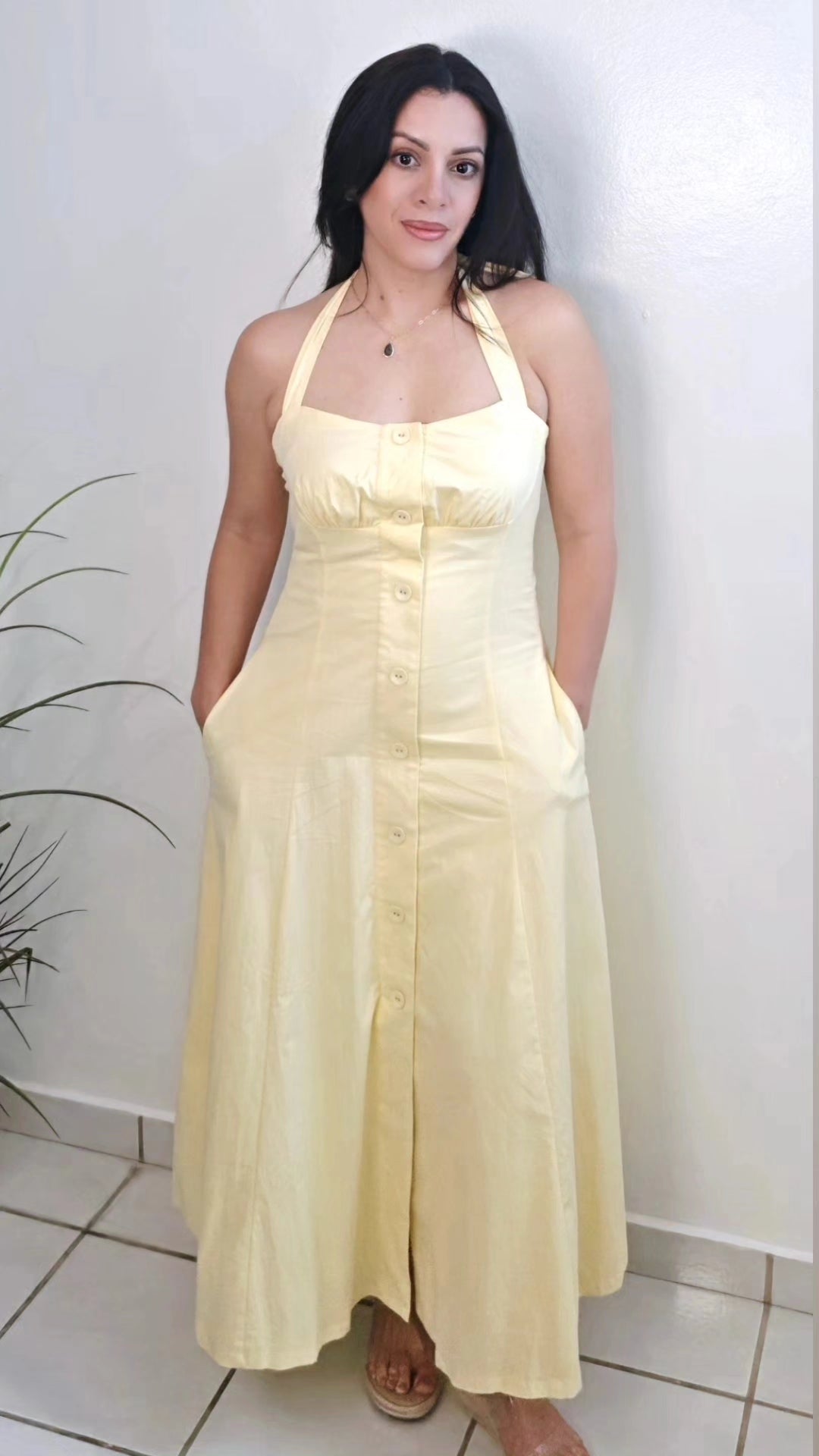 Butter Halter Maxi