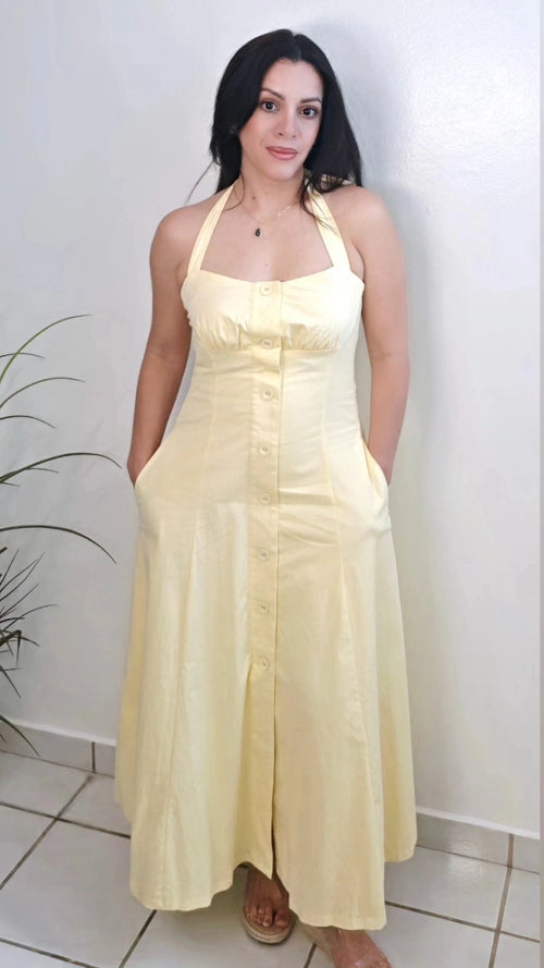 Butter Halter Maxi